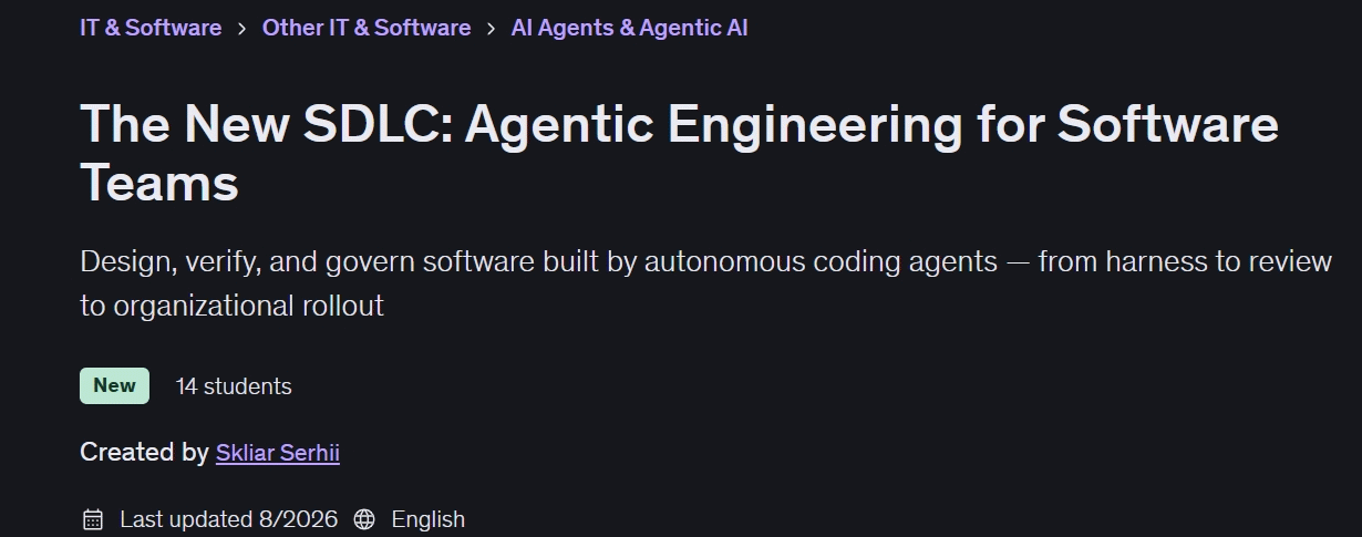 The New SDLC: Agentic Engineering for Software Teams