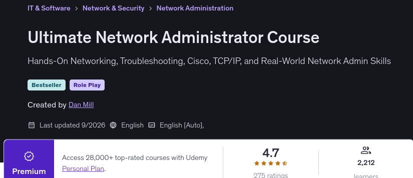 Ultimate Network Administrator Course