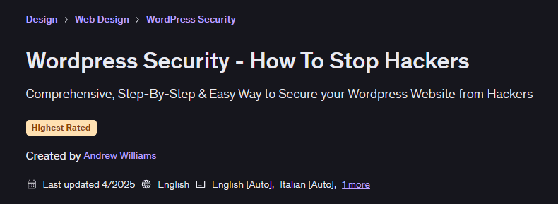 Wordpress Security - How To Stop Hackers